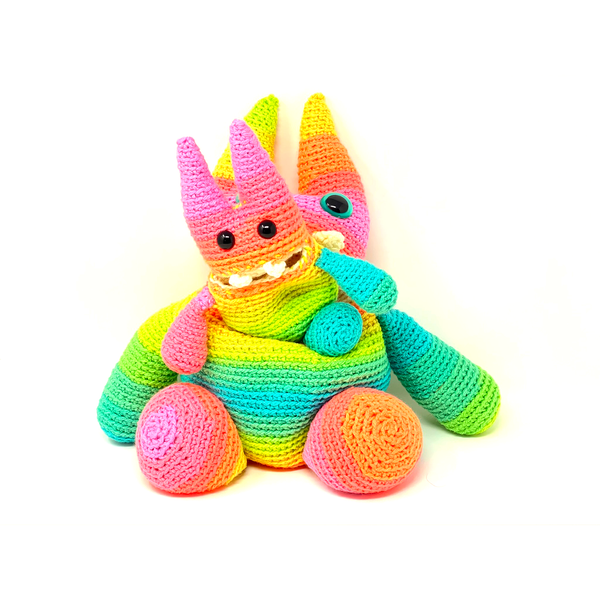 Ava the Large Hungry Monster - Crochet City